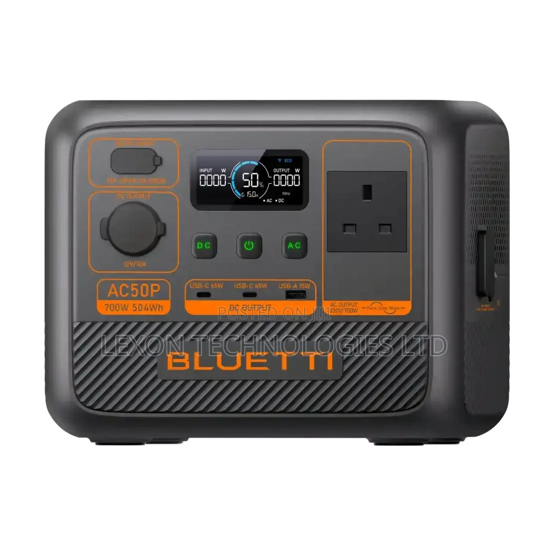 Bluetti Ac50p 504wh Battery Capacity/700w Output