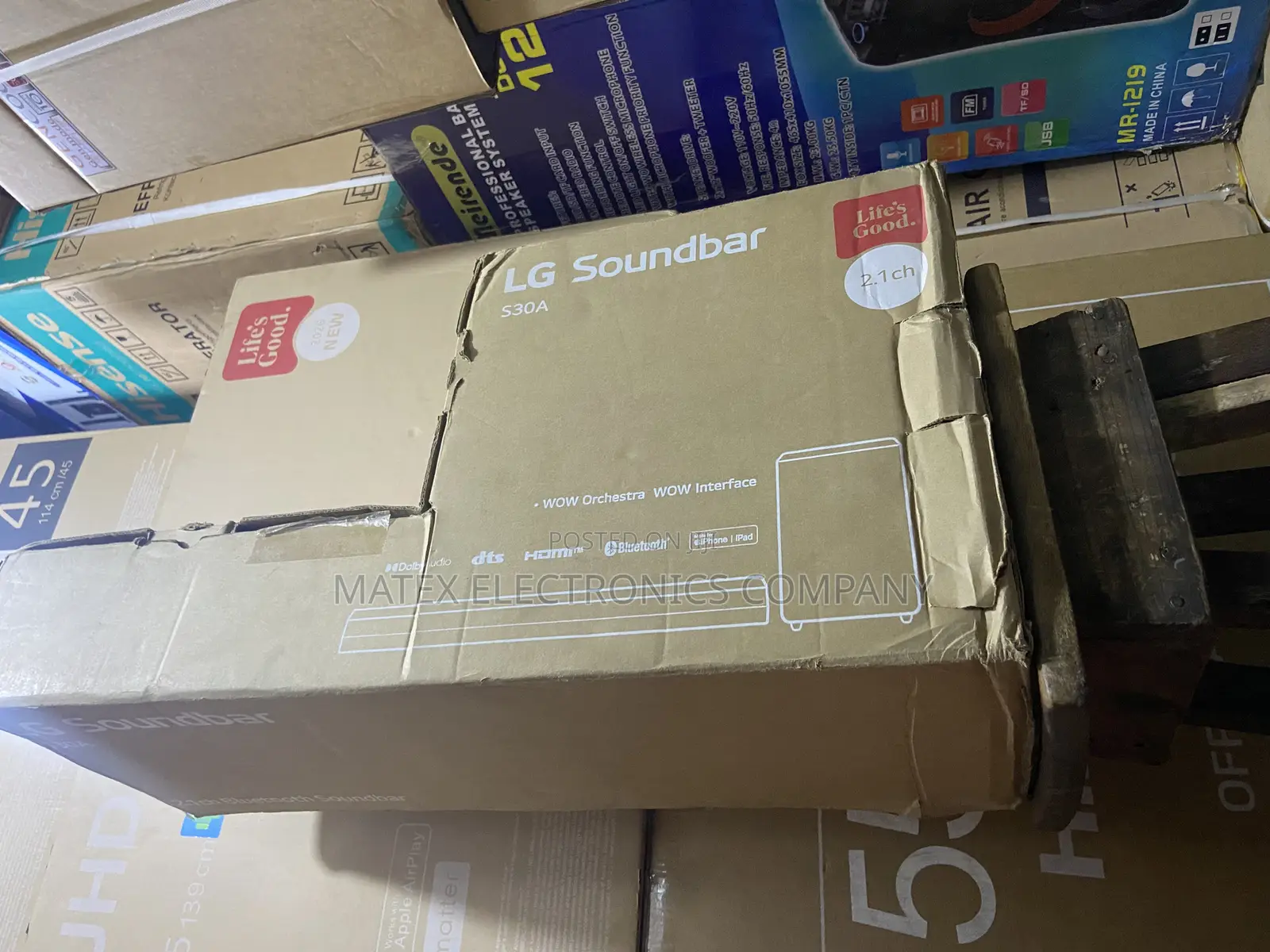 Original Lg Sound Bar S3oa
