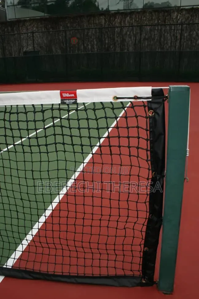 Lawn Tennis Net and Pole