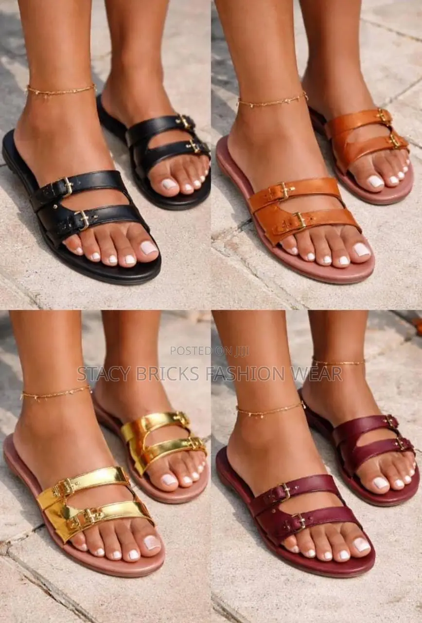 Zara Lather Slippers