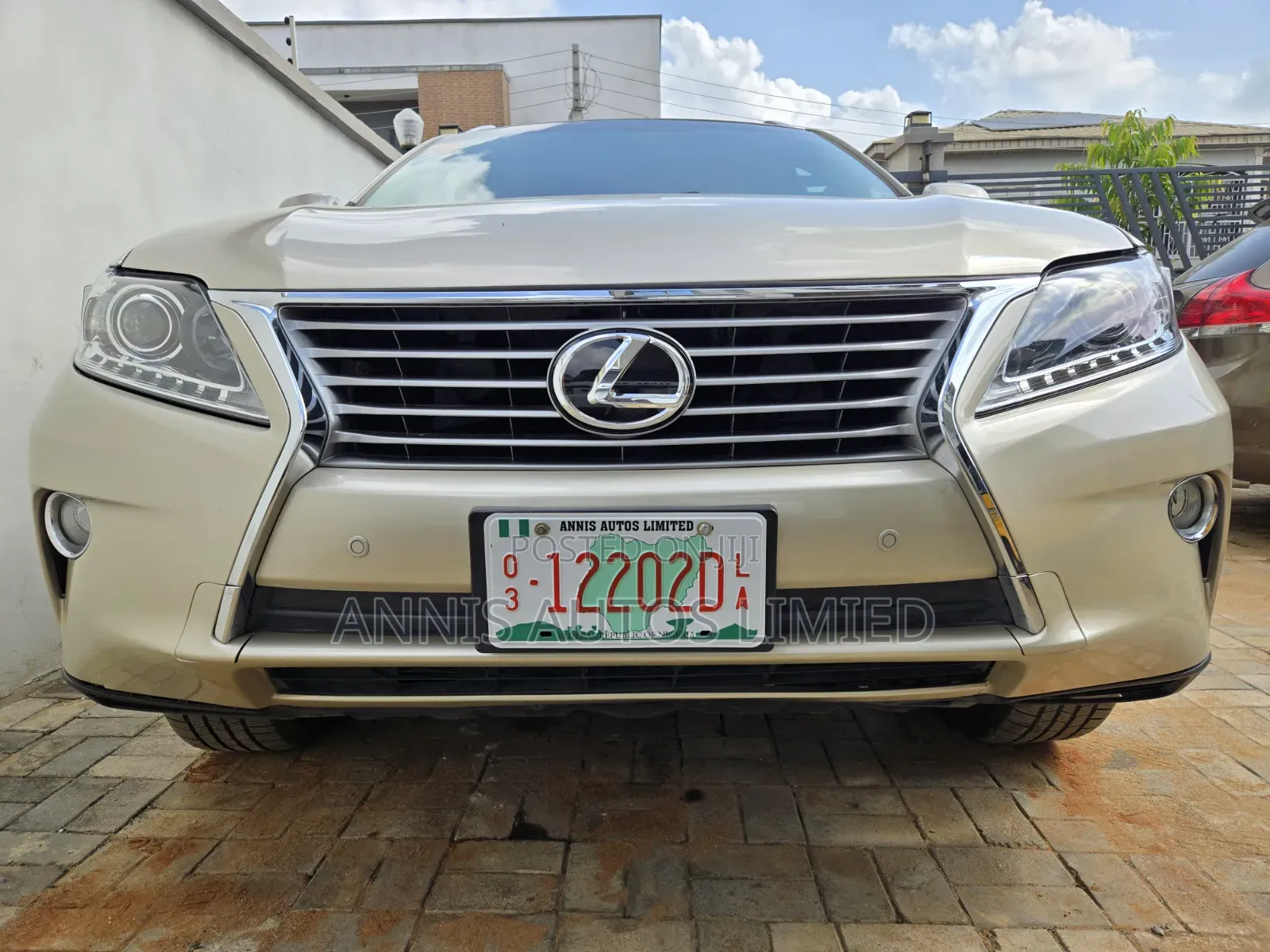 Lexus RX 2013 Gold