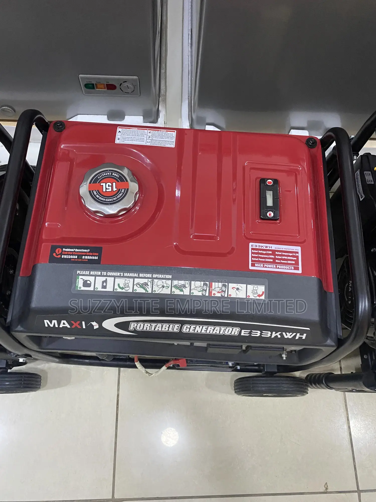 Maxi Automatic Generator 4.1kva Maxigenek33