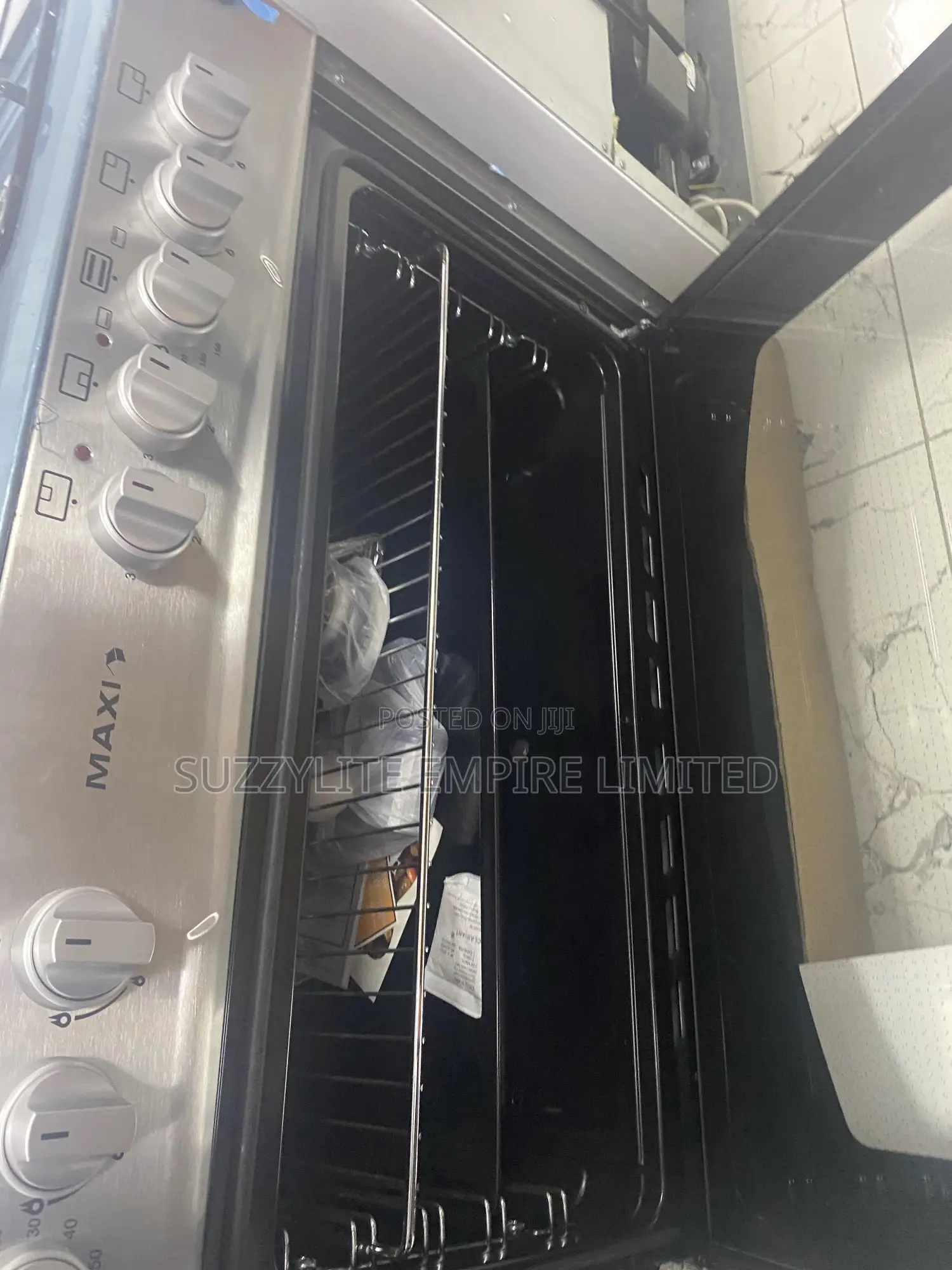 Maxi 90 by 60 Standing Gas Cooker (4gas + 2 Electric)