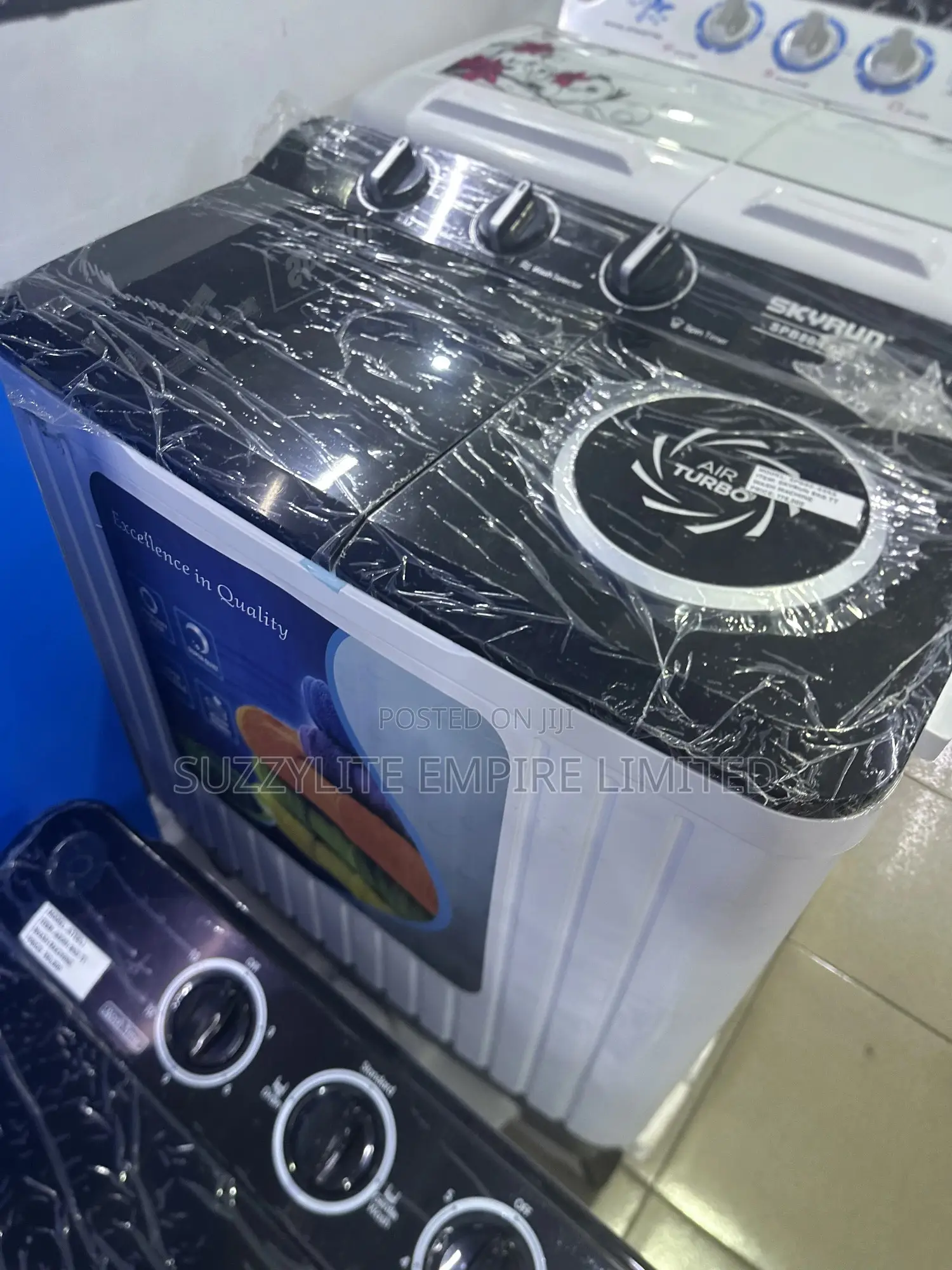 Skyrun 8kg Top Loader Washing Machine Semi Automatic
