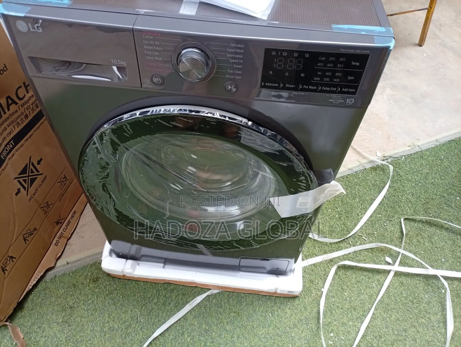 Lg 10.5kg Front Loader Washer – Perfect for Homes and Laundry Business