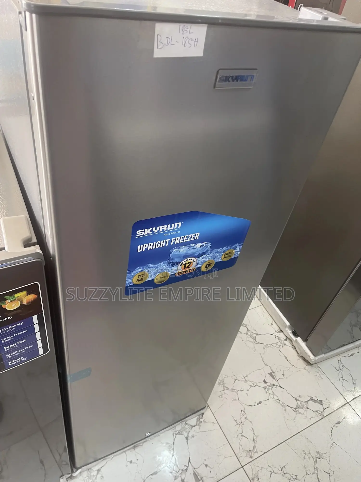 Skyrun Standing Freezer 185 Liters 185h
