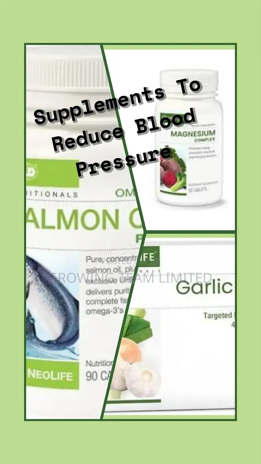 High Blood Pressure Normalizing Supplements