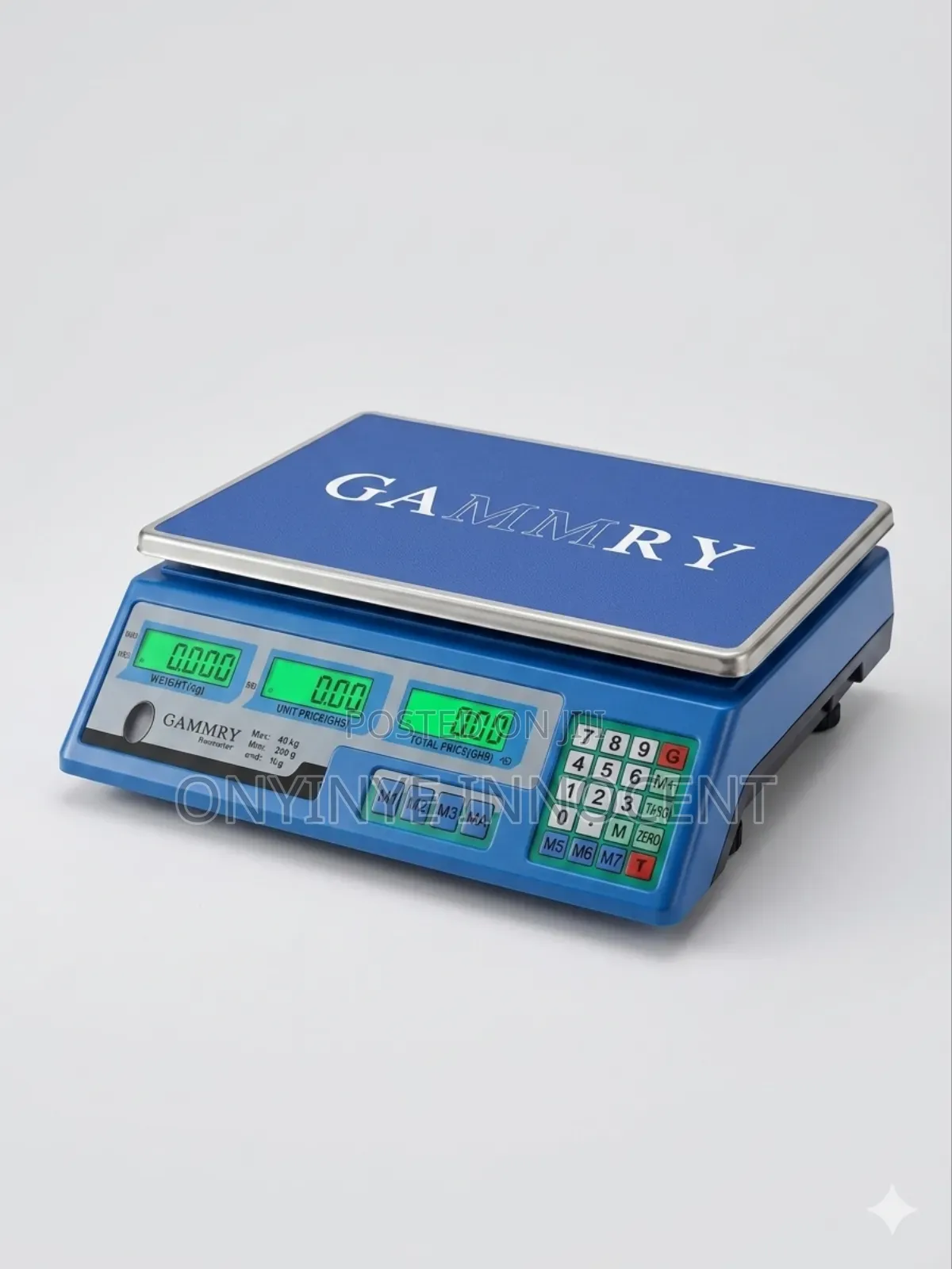 Gammry 40kg Digital Computing Scale - Precision Commercial Weighing