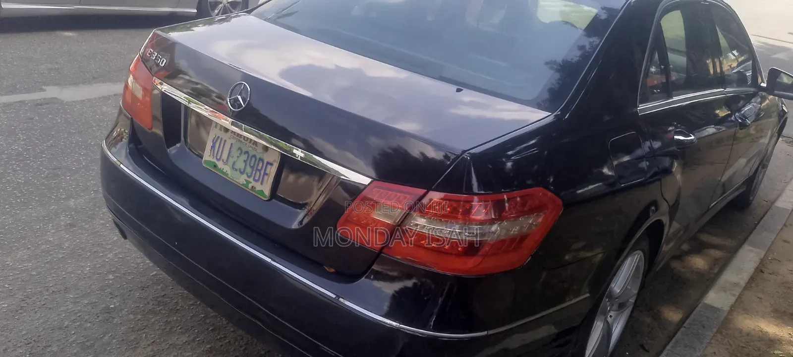 Mercedes-Benz E350 2009 Black