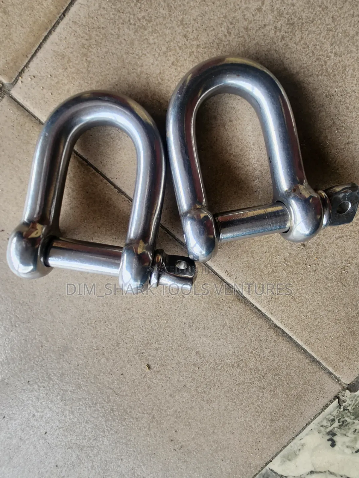 1"Inch Stainless Steel Screw D-Shackles