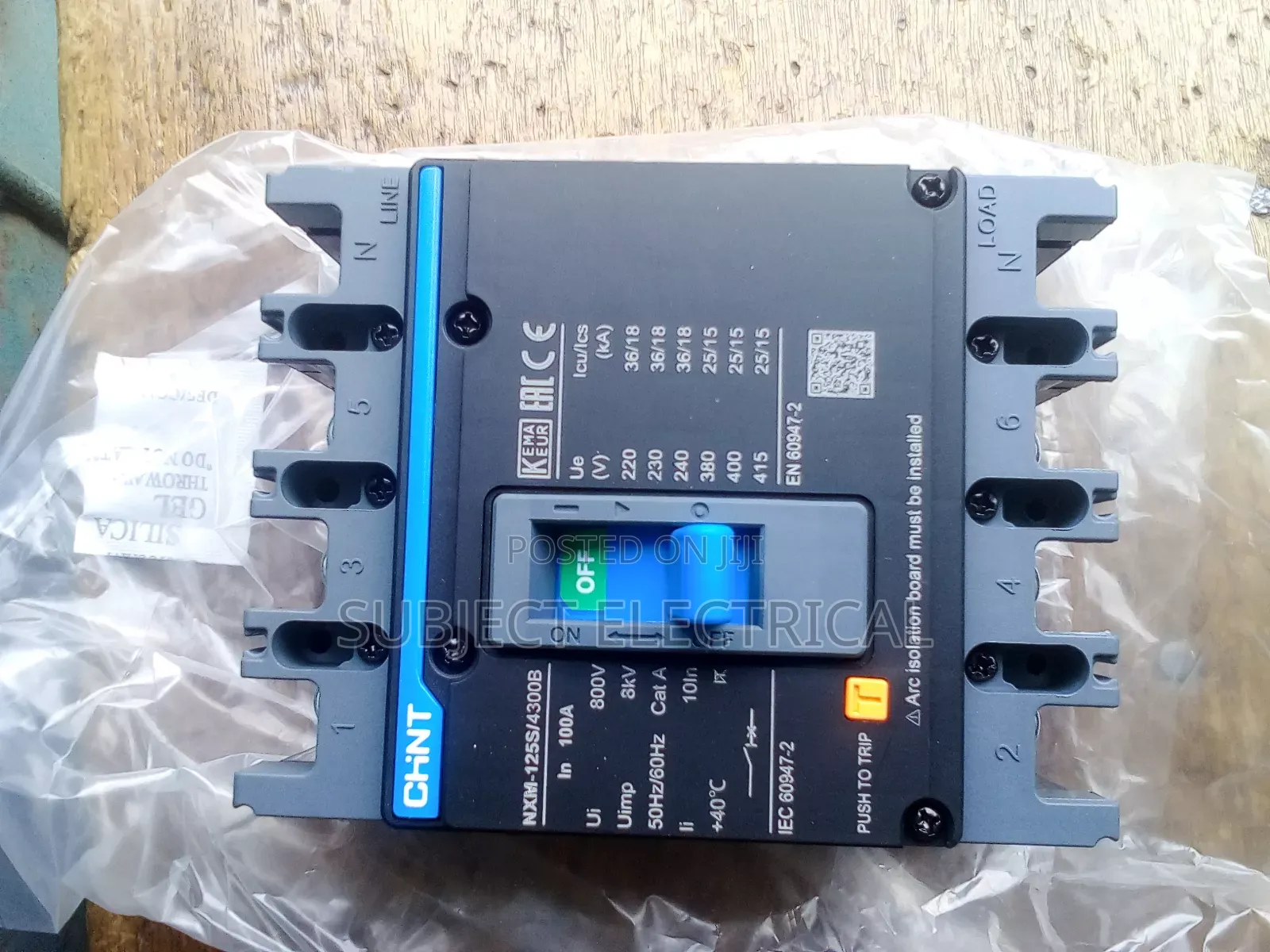 100amps 4pole Breaker Chint McCb
