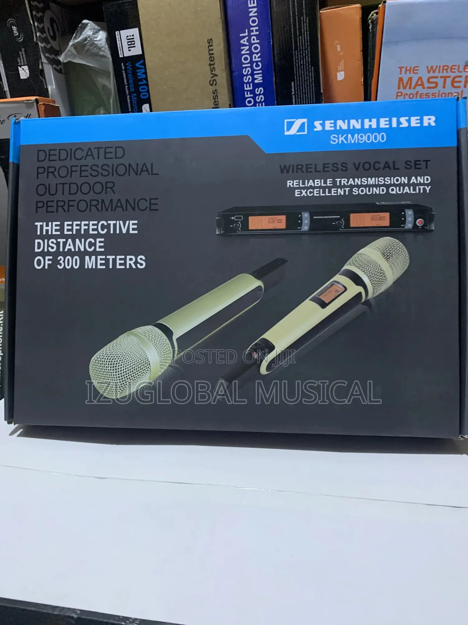 Sennheiser Skm9000 Digital Wireless Microphone 300meters Distance Rang
