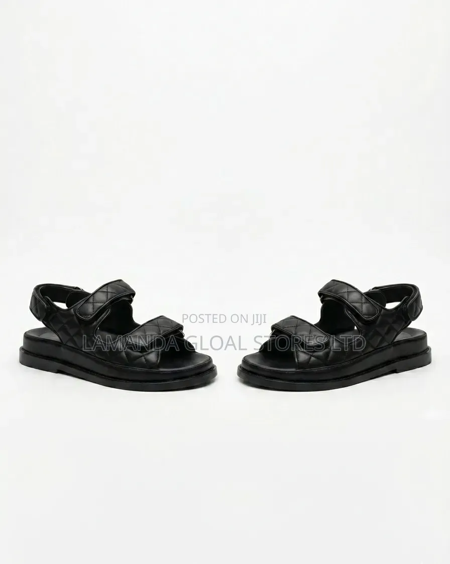 Premium Quilted Platform Sandals for Women – Trendy Comfortable