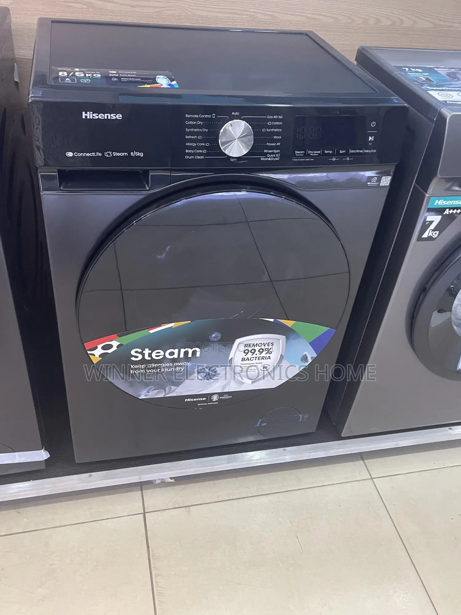 Hisense Inverter 8kg Wash and Dry Washing Machines