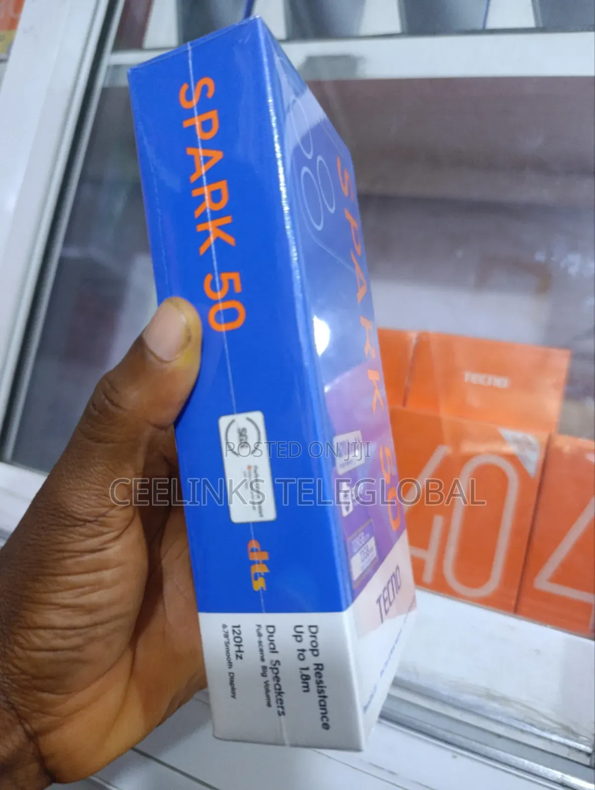 New Tecno Spark 50 128 GB Black