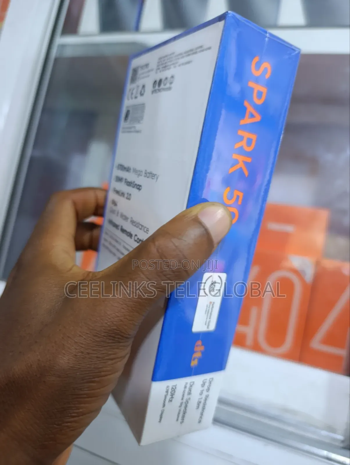 New Tecno Spark 50 128 GB Black