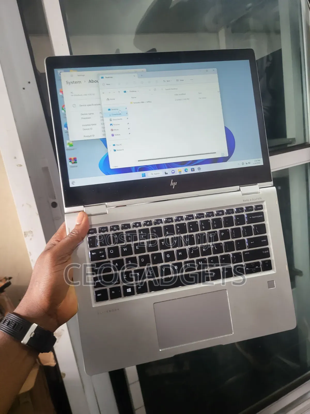 Laptop HP EliteBook x360 1030 G2 8GB Intel Core i5 SSD 256GB