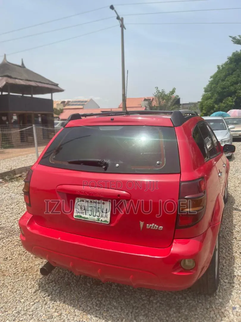 Pontiac Vibe Automatic 2003 Red