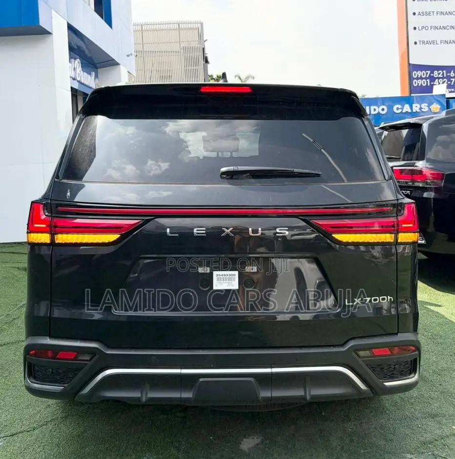 New Lexus LX 700h 2025 Black