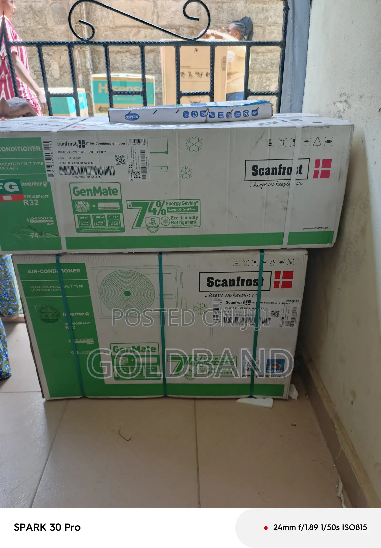 Scanfrost 1.5hp Inverter Air Conditioner – Energy Saving