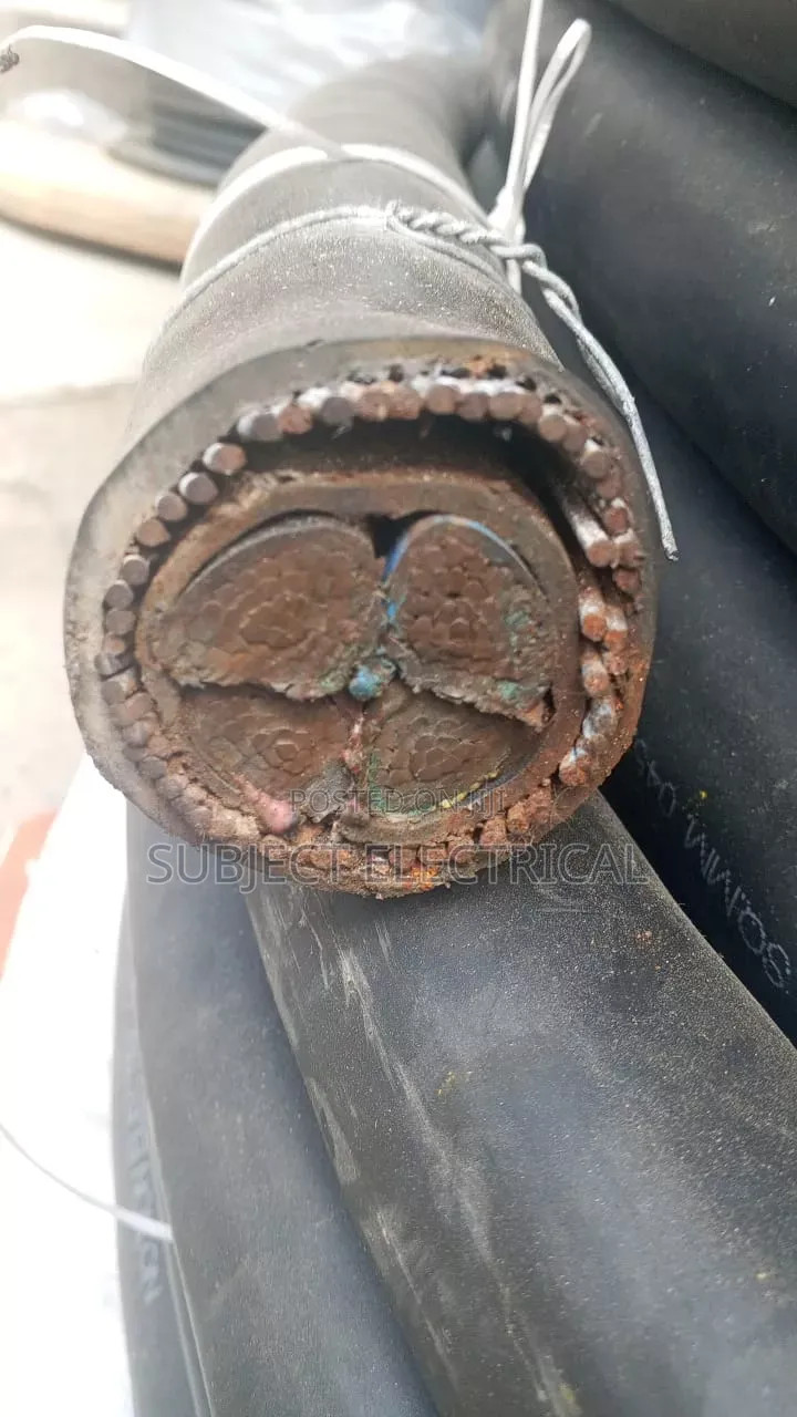 185mmx 4core Armoured Cable