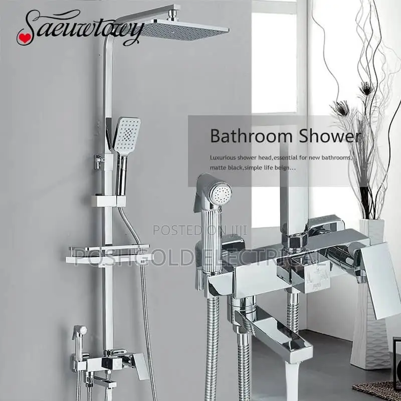 Chrome Shower Pannel