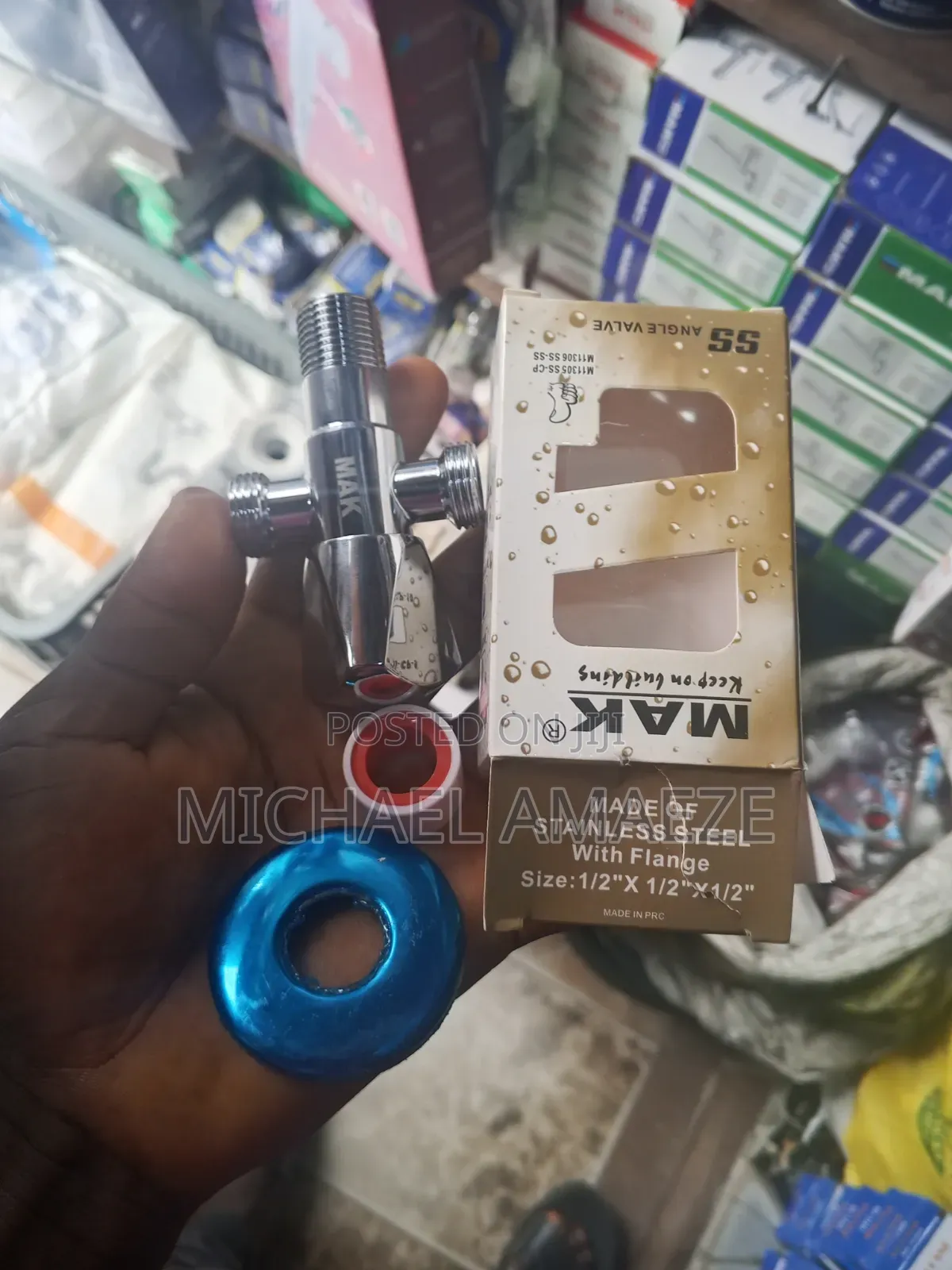 Original Chrome Cross Tee Tap