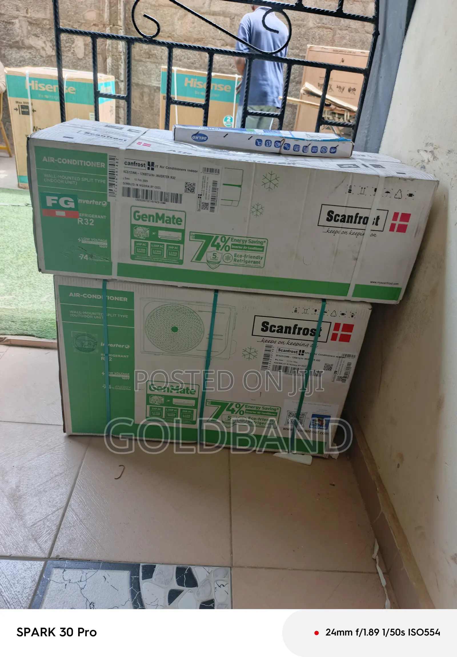 Affordable Scanfrost 1.5hp Inverter Air Conditioner