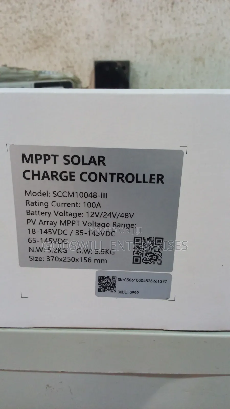 Felicity 100ah MPPT Controller