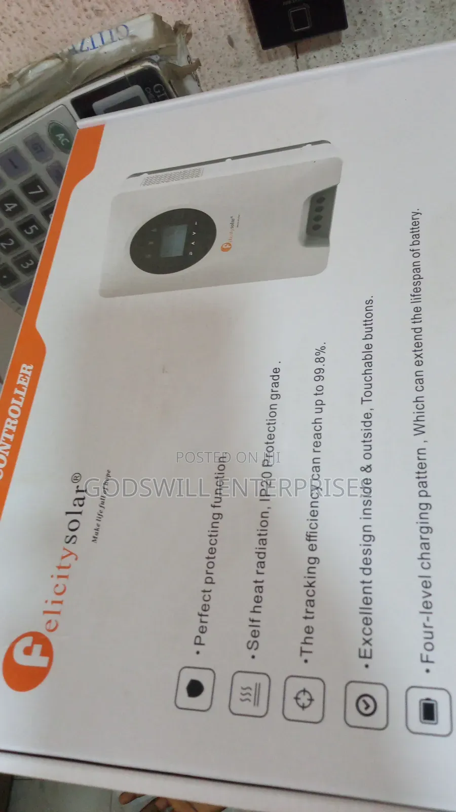 Felicity 100ah MPPT Controller