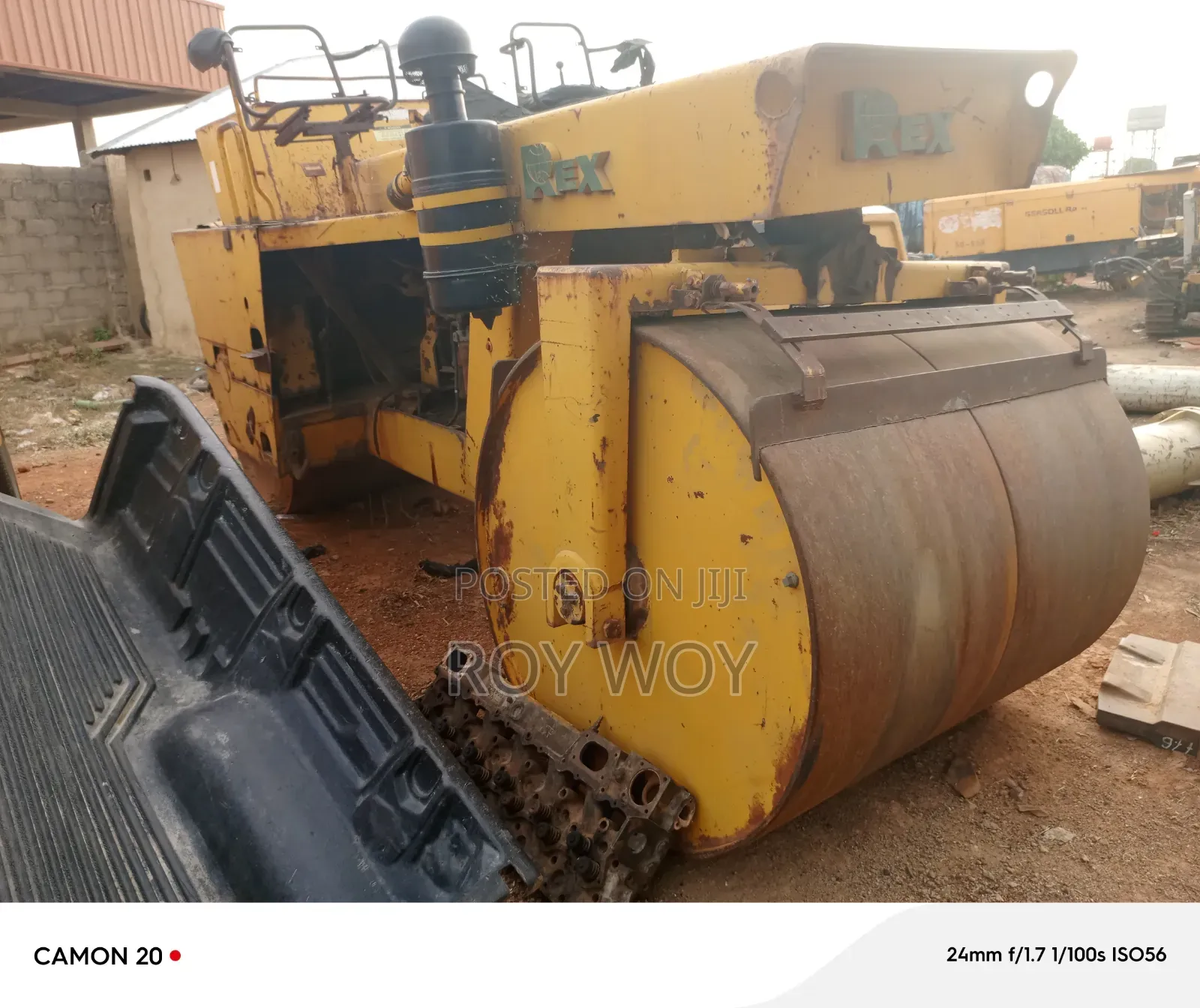 Rex Road Roller Drum to Drum