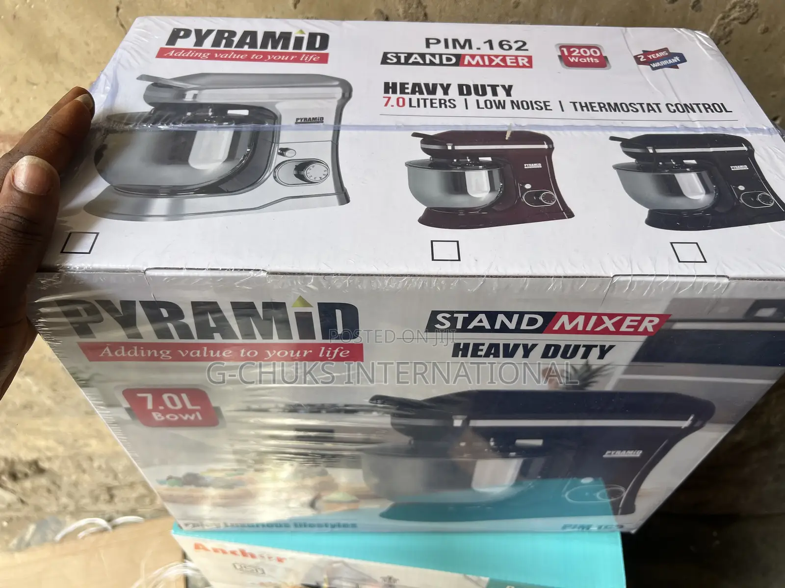 Pyramid 7.0 7l Industrial Cake Stand Mixer