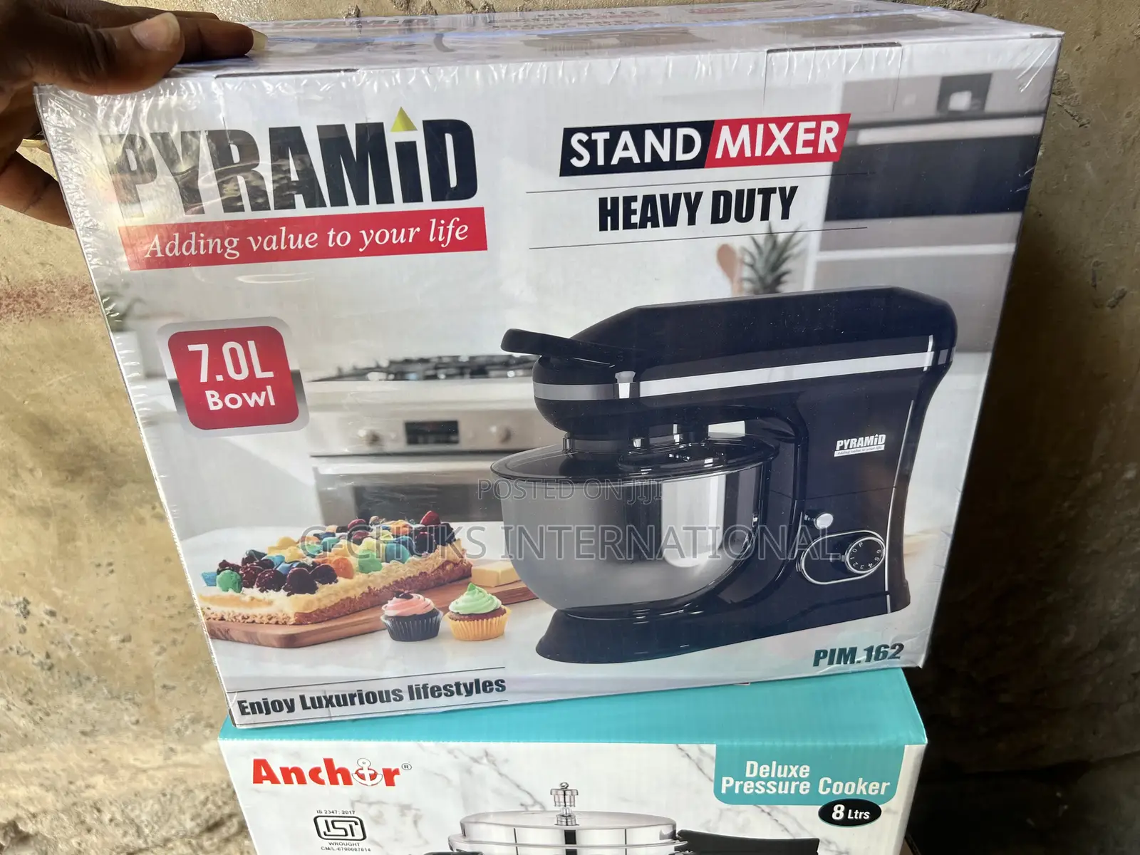 Pyramid 7.0 7l Industrial Cake Stand Mixer