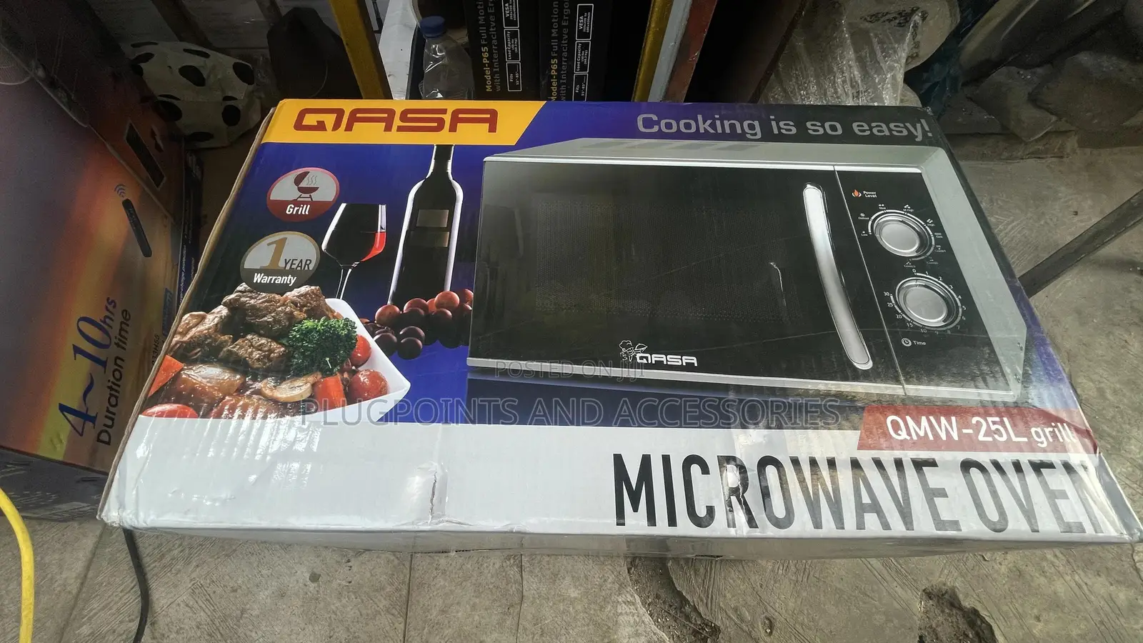 Qasa Microwave 25liters Wuth Grill