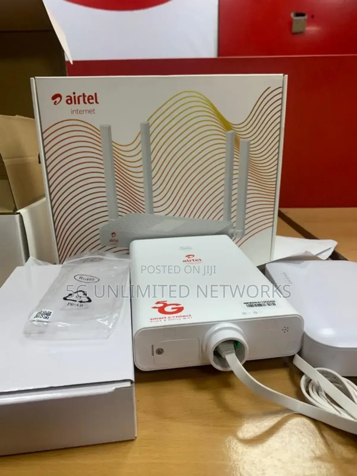 Airtel 5g Unlimted Odu Router. Airtel Office Lagos Ikeja Ayobo