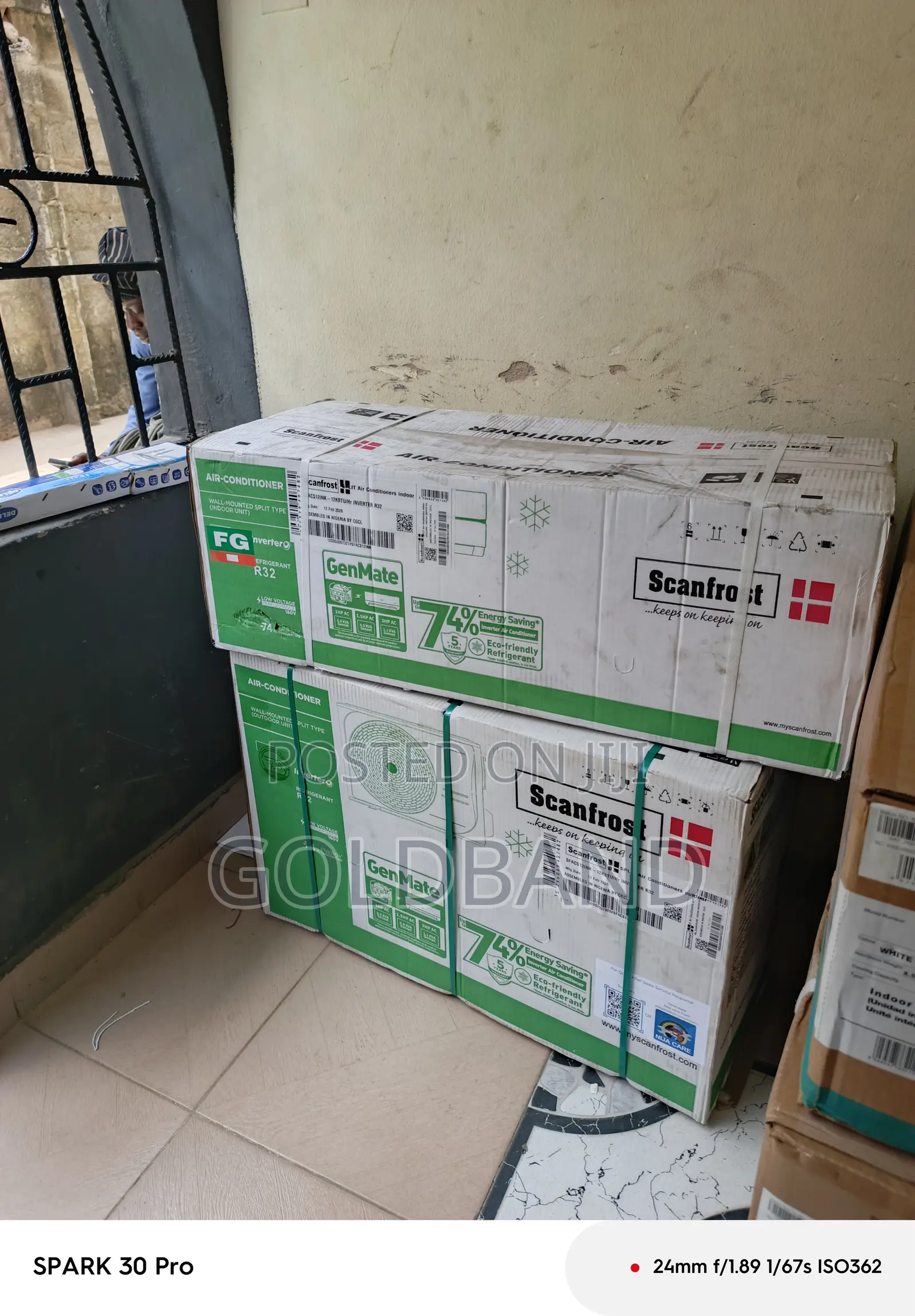 Scanfrost 1.5hp Inverter Ac With Turbo Cooling