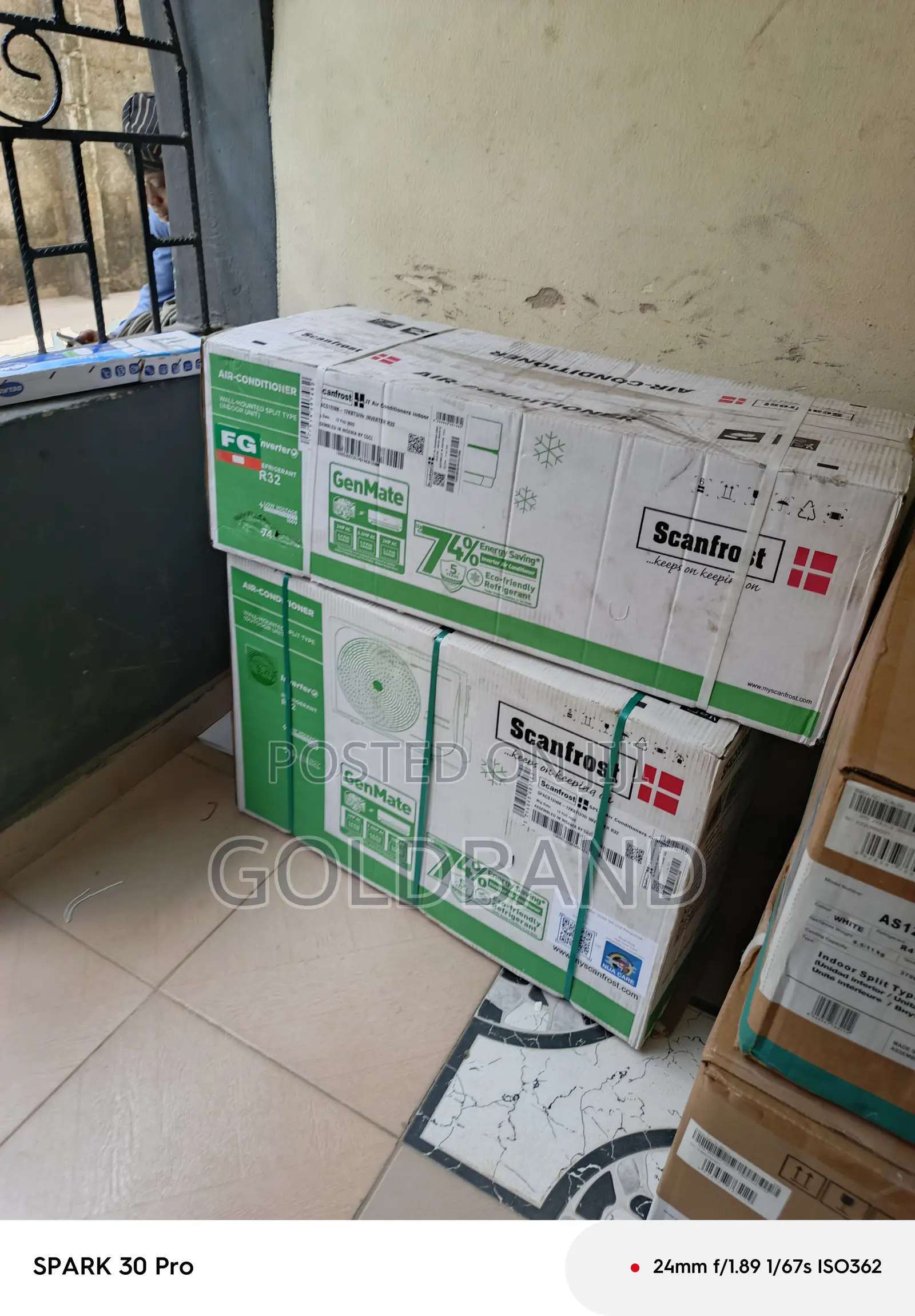 Scanfrost Energy Saving 1.5hp Air Conditioner