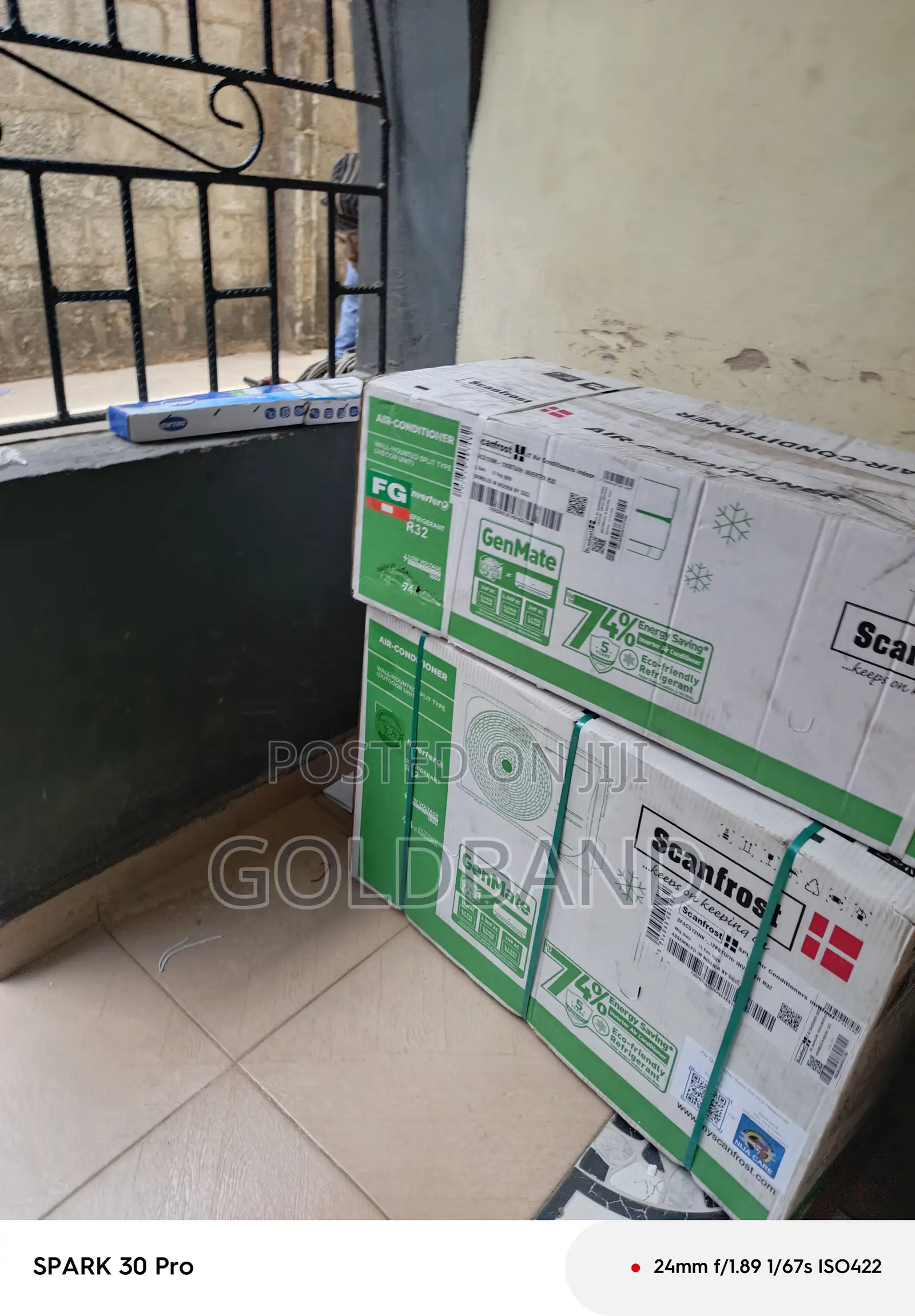 Scanfrost 1.5hp Air Conditioner for Large Rooms