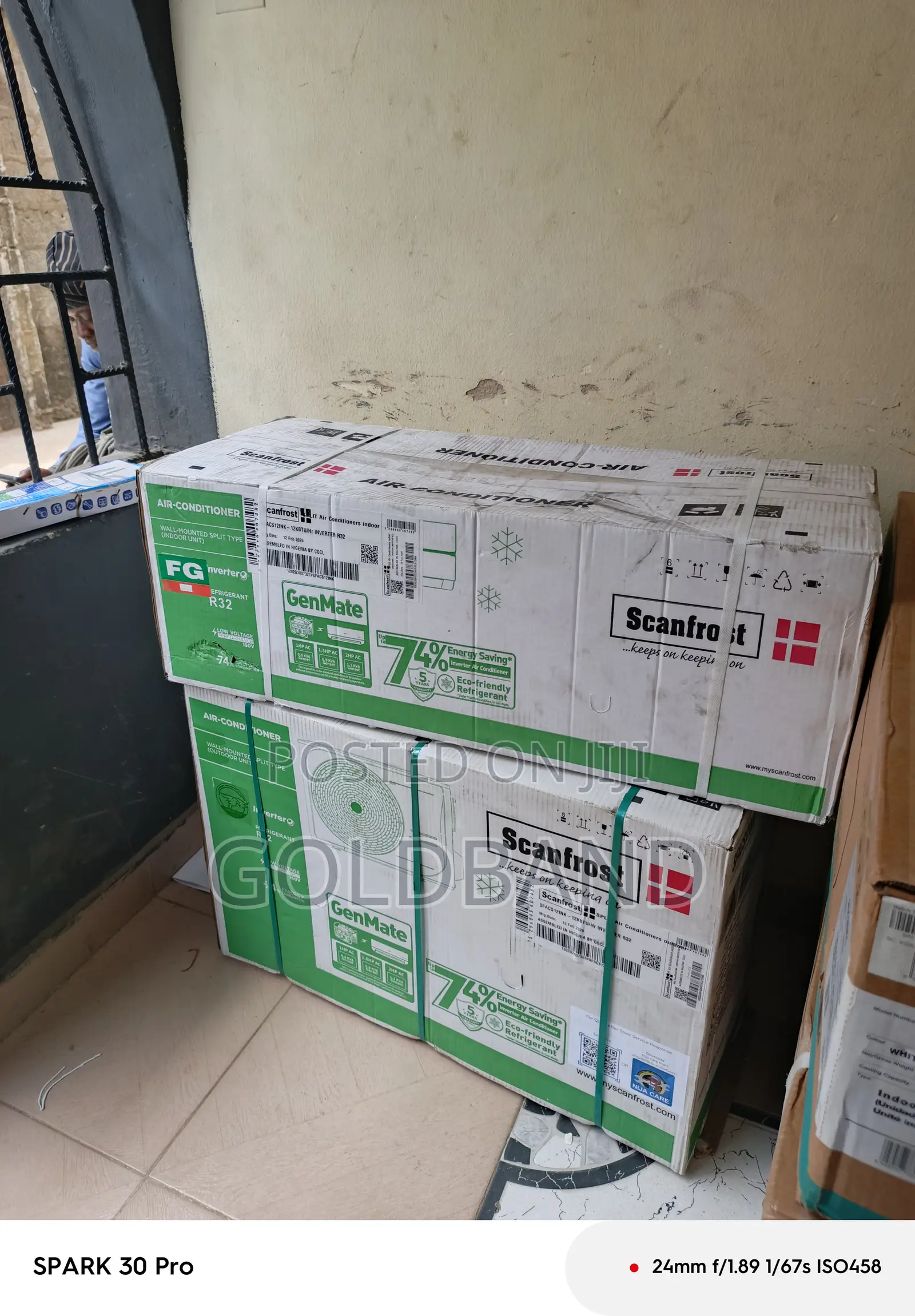 Scanfrost 1.5hp Ac With Powerful Compressor