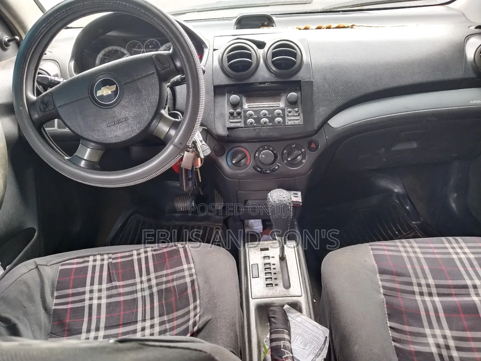 Chevrolet Aveo 2008 Black