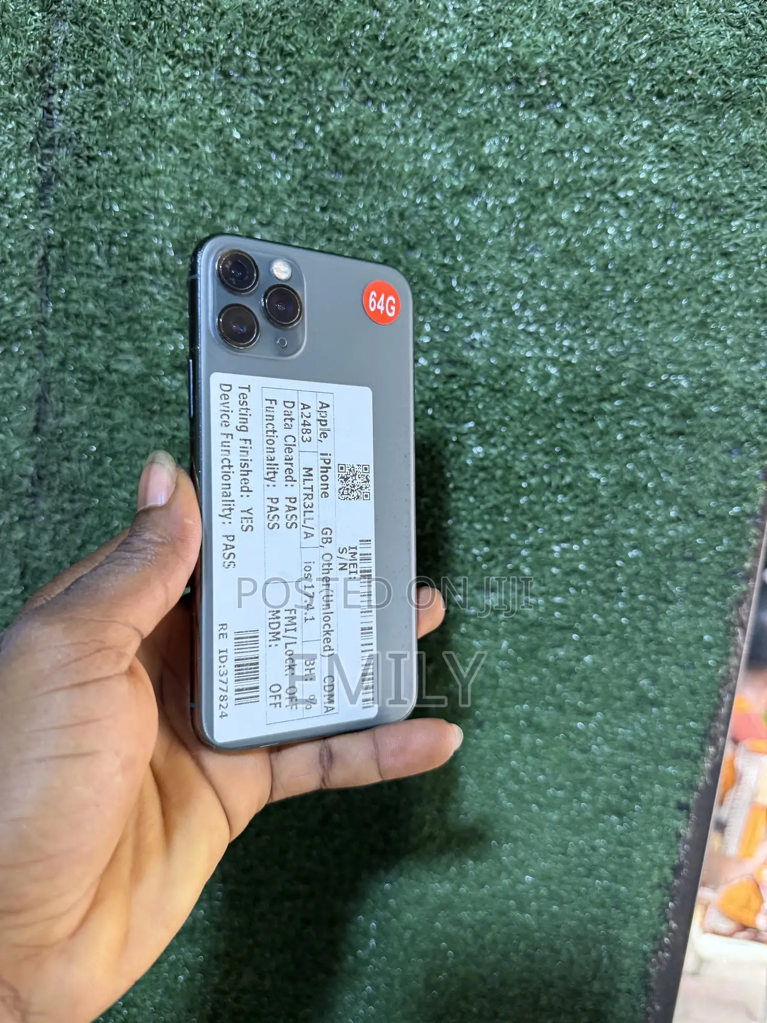 Apple iPhone 11 Pro 64 GB Black