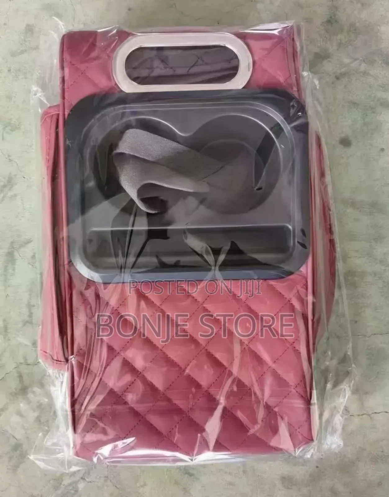 Universal Arm Rest Cover With Tissue Box Organiser
