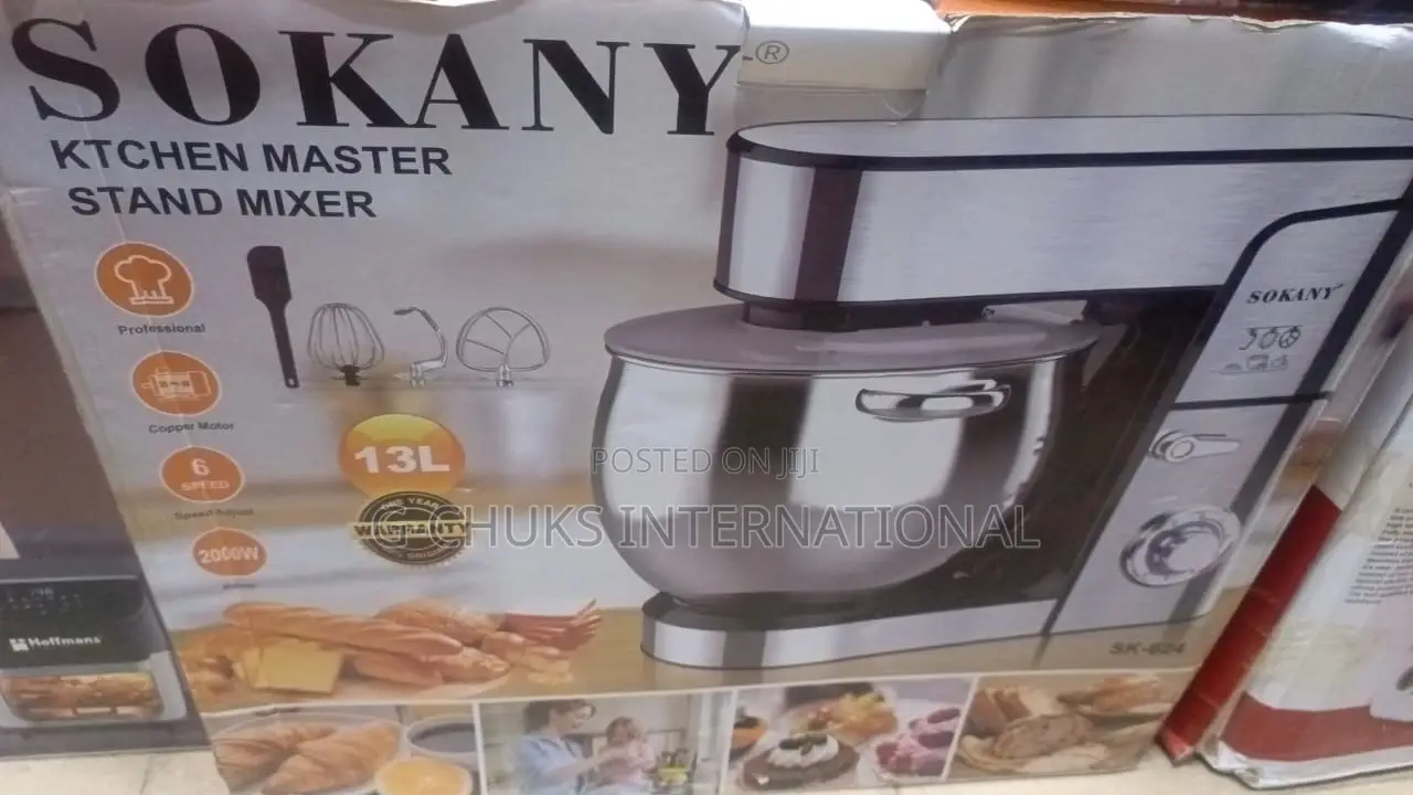 Sokany Stand Mixer - 13l - 2000w