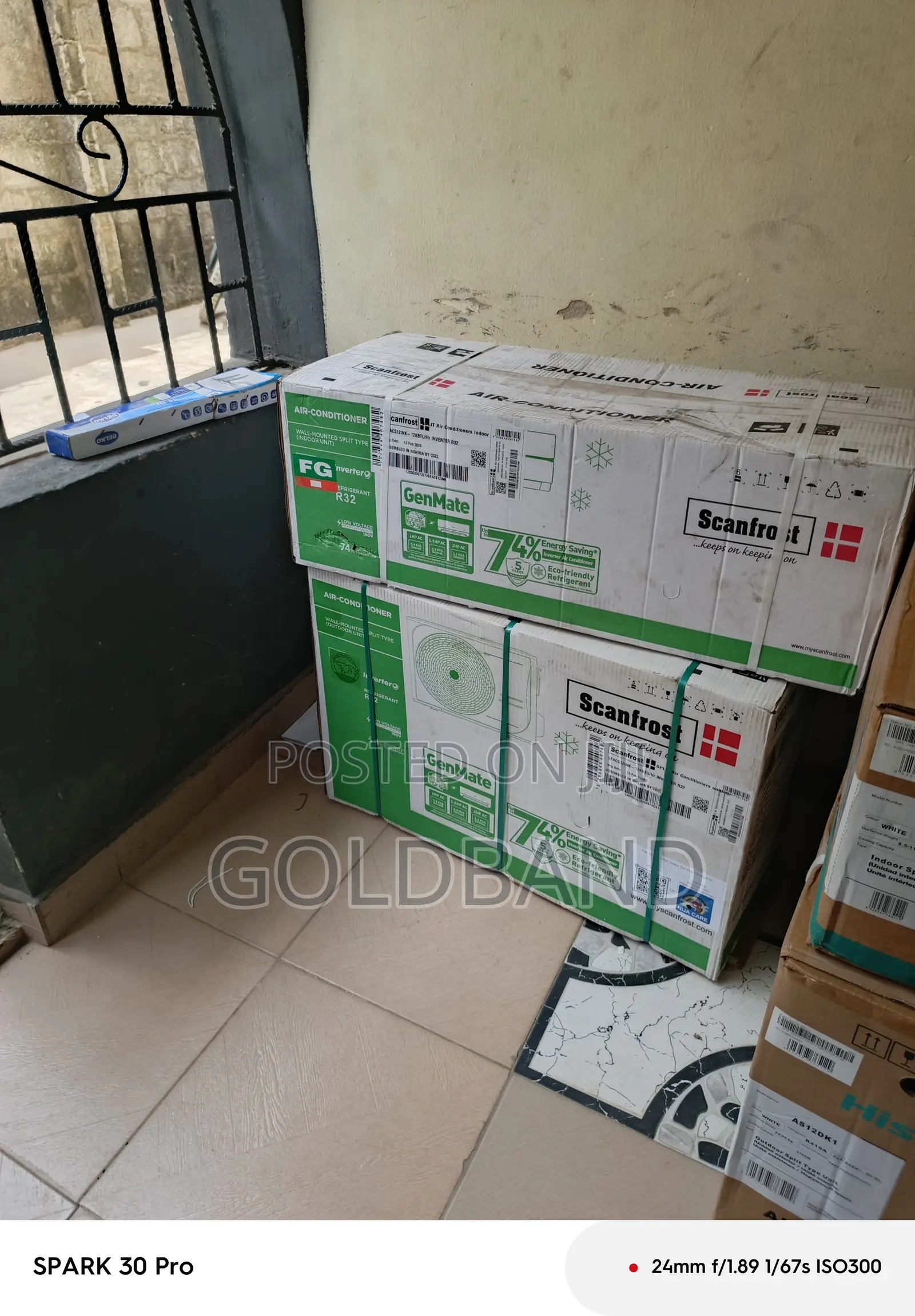 Scanfrost 1.5hp Air Conditioner With Low Noise