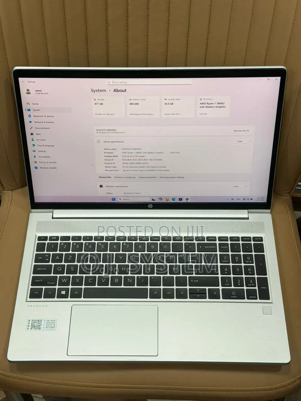 Laptop HP ProBook X360 455 G8 16GB AMD Ryzen 7 SSD 512GB
