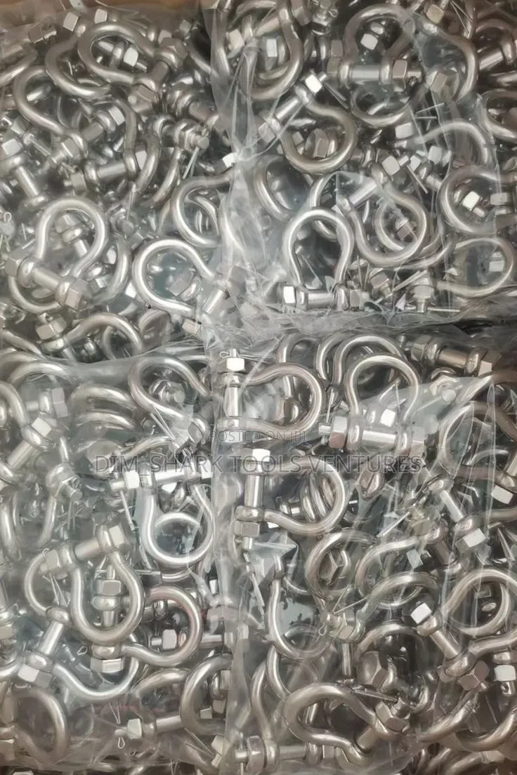 5/8 Stainless Steel Bow Shackles (Anchor Shackles)