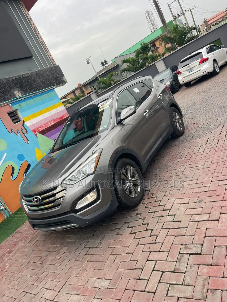 Hyundai Santa Fe GLS 4dr SUV (3.3L 6cyl 6A) 2014 Gray