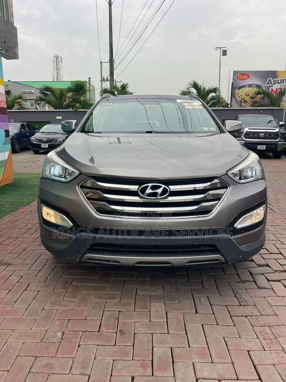 Hyundai Santa Fe GLS 4dr SUV (3.3L 6cyl 6A) 2014 Gray