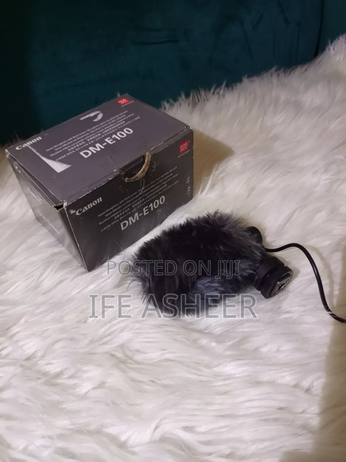 U.K Fairly Used Canon Stereo Microphone Dm-E100