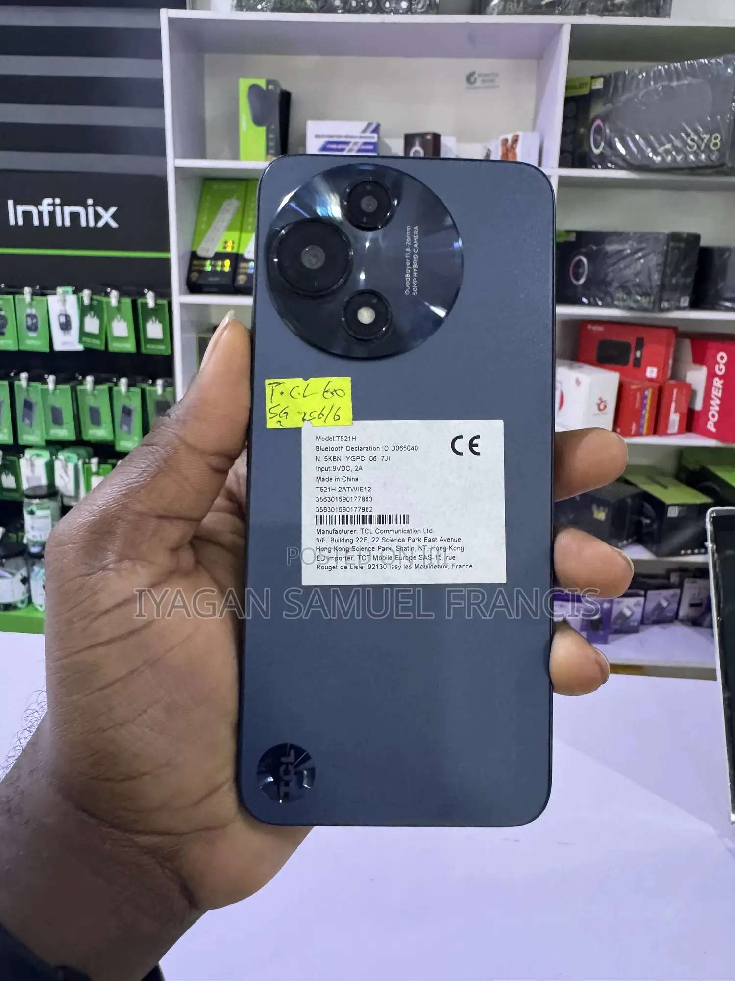 TCL 60 5G 256 GB Gray